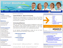 Tablet Screenshot of career-booster.de